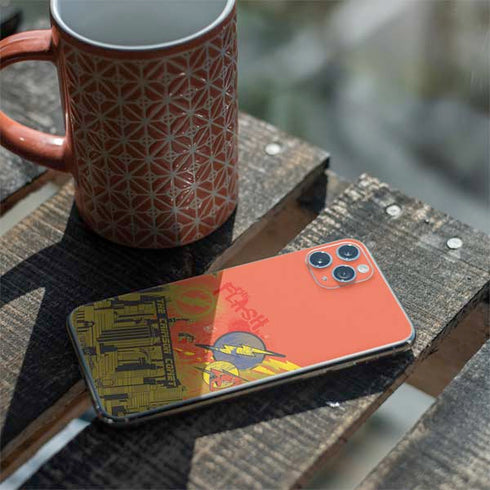 DC Comics The Flash City Collage Art iPhone 11 Pro Max Skin