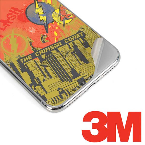 DC Comics The Flash City Collage Art iPhone 11 Pro Skin