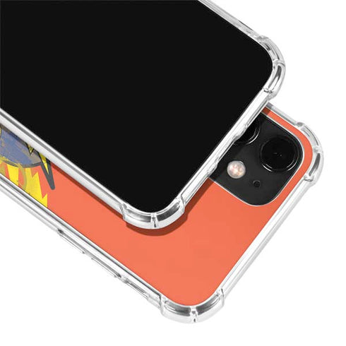 DC Comics The Flash City Collage Art iPhone 12 Clear Case