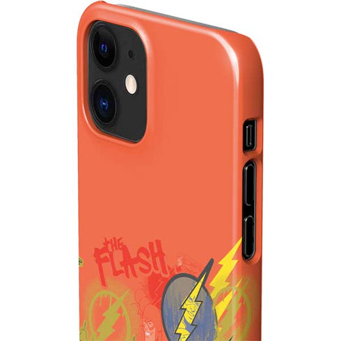 DC Comics The Flash City Collage Art iPhone 12 Mini Lite Case