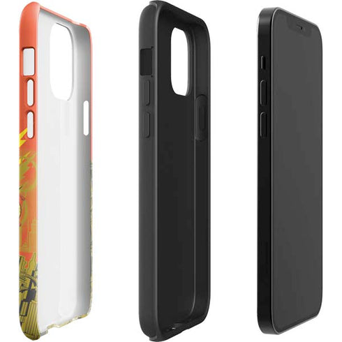 DC Comics The Flash City Collage Art iPhone 12 Pro Impact Case