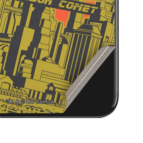 DC Comics The Flash City Collage Art iPhone SE (2nd & 3rd Gen) Skin