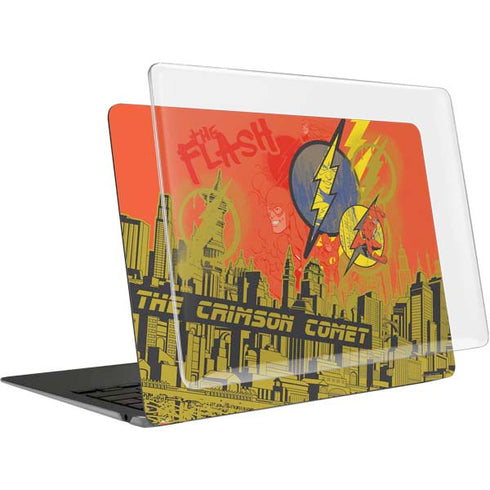 DC Comics The Flash City Collage Art MacBook Air 13in (2020) Case plus Skin