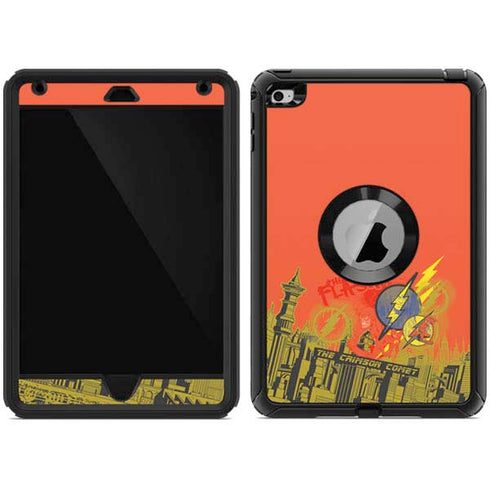 DC Comics The Flash City Collage Art Otterbox Defender iPad Skin