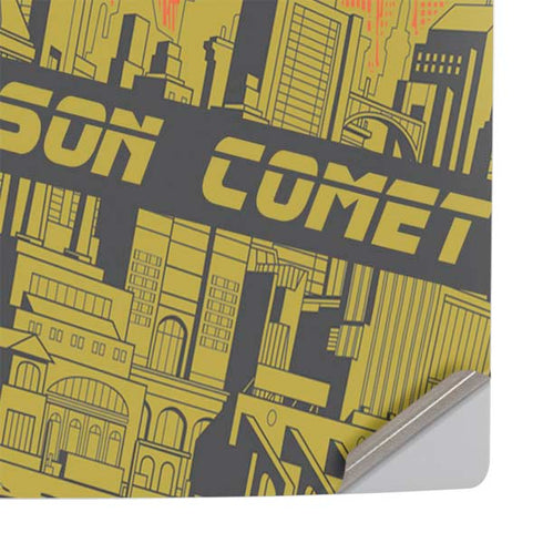 DC Comics The Flash City Collage Art PS5 Console Skin