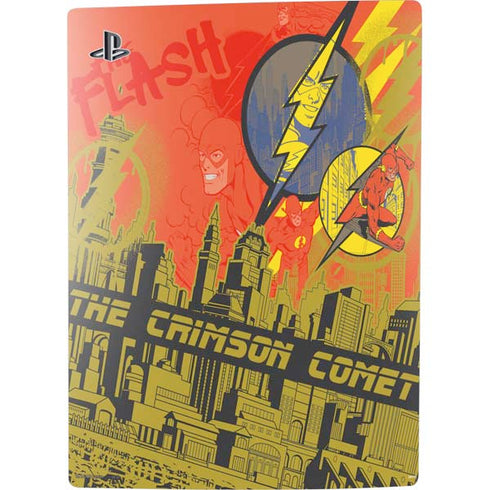 DC Comics The Flash City Collage Art PS5 Digital Edition Bundle Skin