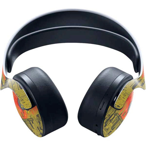 DC Comics The Flash City Collage Art PULSE 3D Wireless Headset for PS5 Skin