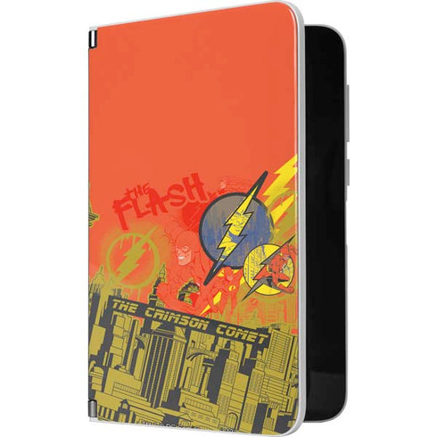 DC Comics The Flash City Collage Art Surface Duo Skin