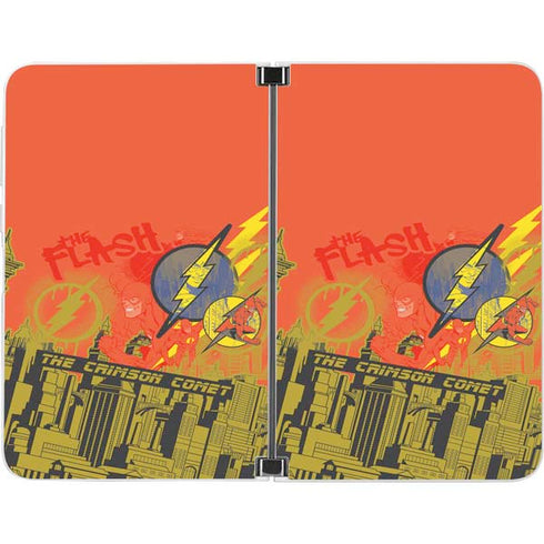 DC Comics The Flash City Collage Art Surface Duo Skin