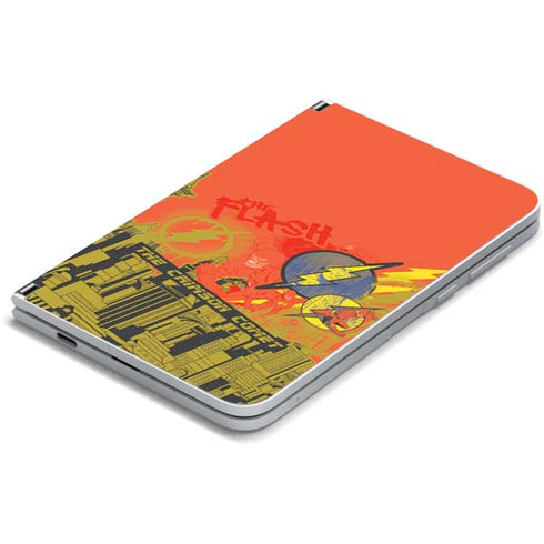 DC Comics The Flash City Collage Art Surface Duo Skin