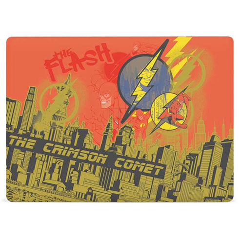 DC Comics The Flash City Collage Art Surface Laptop 3 13.5in Skin