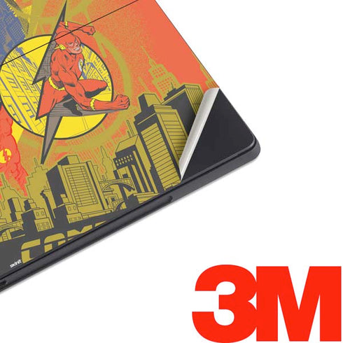 DC Comics The Flash City Collage Art Surface Pro 7 Skin