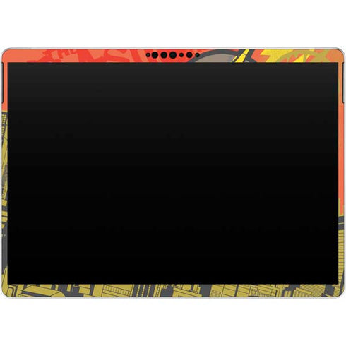 DC Comics The Flash City Collage Art Surface Pro 9 Skin