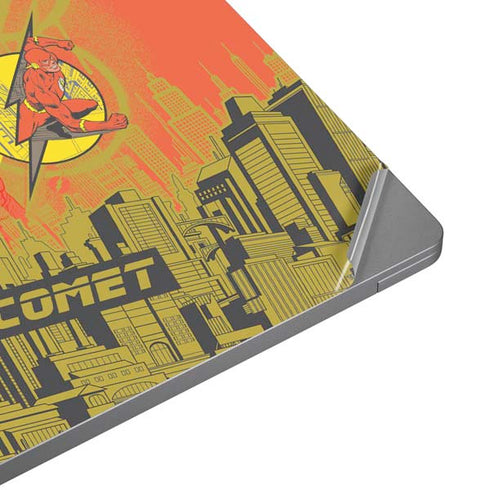 DC Comics The Flash City Collage Art Universal Laptop 14in (11.4 x 8.2in) Skin