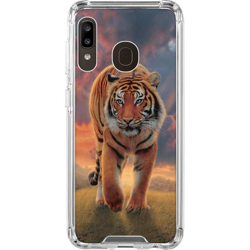 Vincent Hie Rising Tiger Galaxy A30 Clear Case