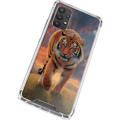 Vincent Hie Rising Tiger Galaxy A32 5G Clear Case