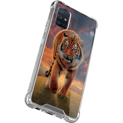 Vincent Hie Rising Tiger Galaxy A51 5G Clear Case
