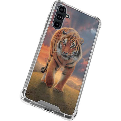 Rising Tiger by Vincent Hie Galaxy A54 5G Clear Case
