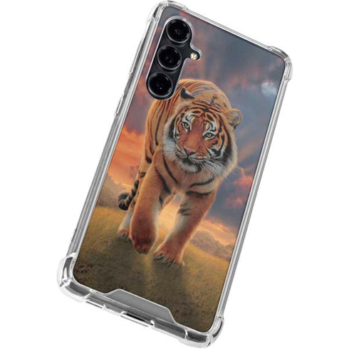 Rising Tiger by Vincent Hie Galaxy S23 FE Clear Case