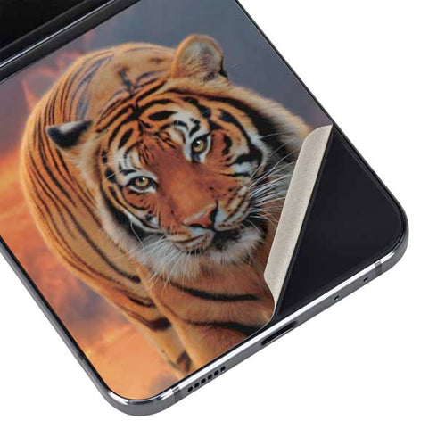 Rising Tiger by Vincent Hie Galaxy Z Flip5 5G Skin