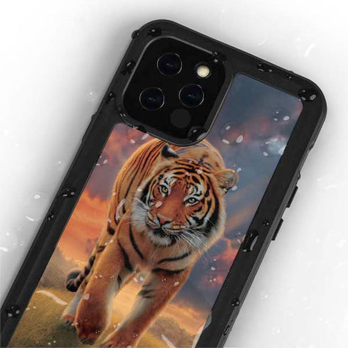 Vincent Hie Rising Tiger iPhone 12 Pro Waterproof Case