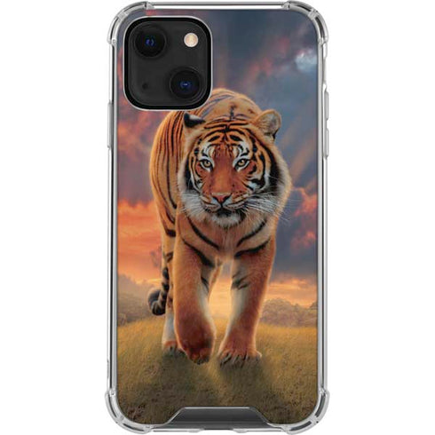 Vincent Hie Rising Tiger iPhone 13 Mini Clear Case