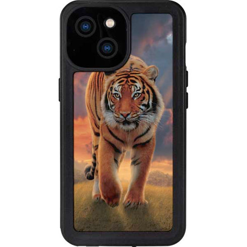 Vincent Hie Rising Tiger iPhone 13 Mini Waterproof Case
