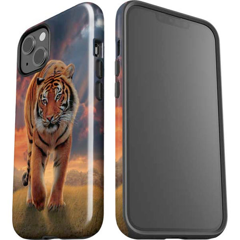 Rising Tiger by Vincent Hie iPhone 15 Impact Case