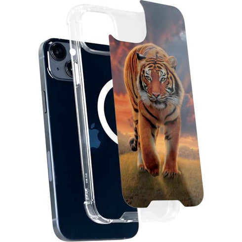 Rising Tiger by Vincent Hie iPhone 15 Plus MagSafe Case