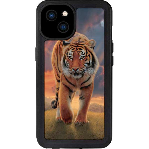 Rising Tiger by Vincent Hie iPhone 15 Plus Waterproof Case