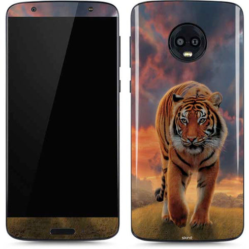 Vincent Hie Rising Tiger Moto G6 Skin