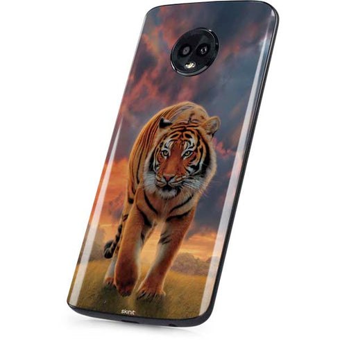 Vincent Hie Rising Tiger Moto G6 Skin