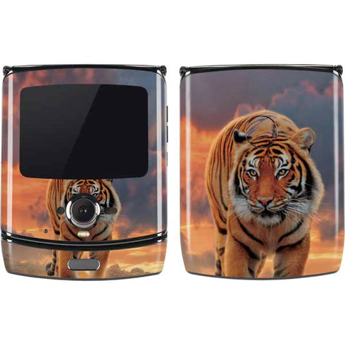 Vincent Hie Rising Tiger Motorola RAZR Skin
