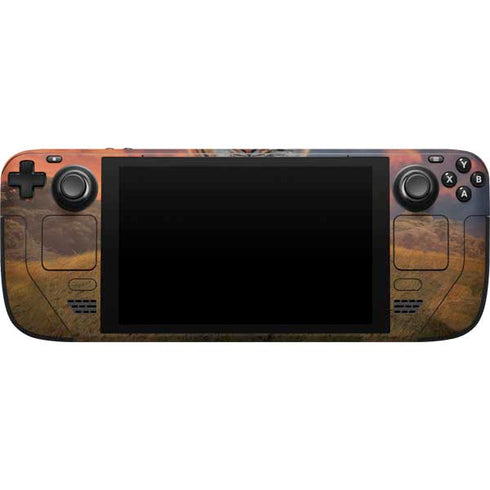 Vincent Hie Rising Tiger Steam Deck Handheld Gaming Computer Skin
