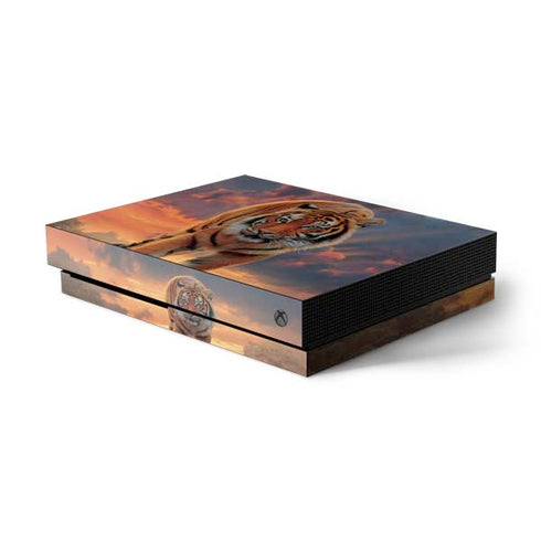 Vincent Hie Rising Tiger Xbox One X Console Skin