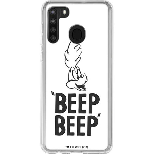 Looney Tunes Road Runner Beep Beep Galaxy A21 Clear Case