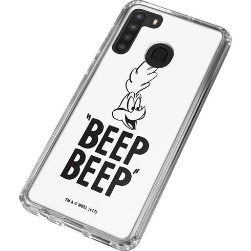 Looney Tunes Road Runner Beep Beep Galaxy A21 Clear Case