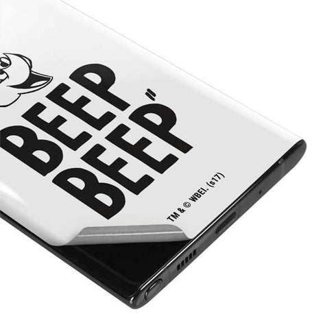 Looney Tunes Road Runner Beep Beep Galaxy Note 10 Skin