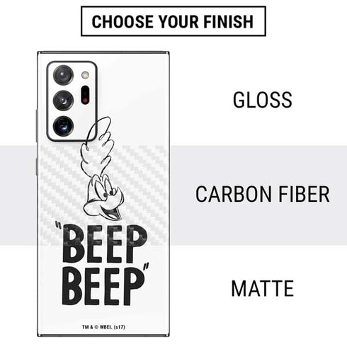 Looney Tunes Road Runner Beep Beep Galaxy Note20 Ultra 5G Skin