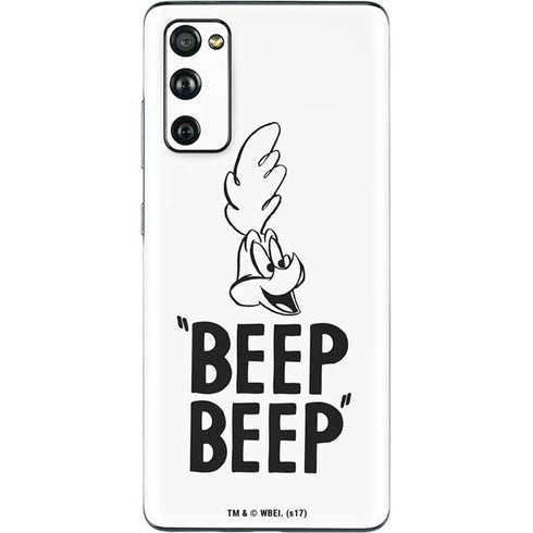 Looney Tunes Road Runner Beep Beep Galaxy S20 Fan Edition Skin