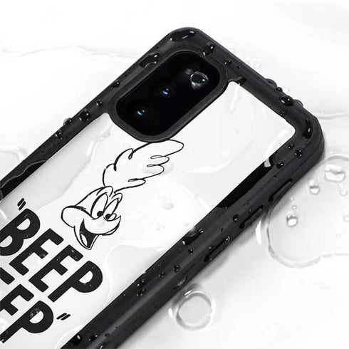 Looney Tunes Road Runner Beep Beep Galaxy S20 Waterproof Case