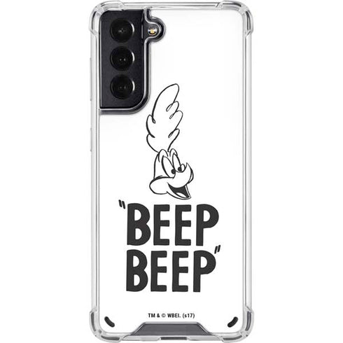 Looney Tunes Road Runner Beep Beep Galaxy S21 5G Clear Case