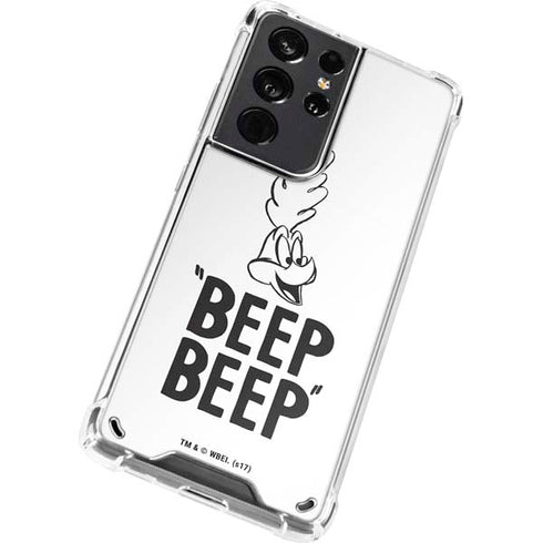 Looney Tunes Road Runner Beep Beep Galaxy S21 Ultra 5G Clear Case