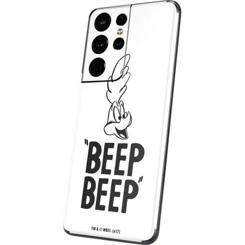 Looney Tunes Road Runner Beep Beep Galaxy S21 Ultra 5G Skin