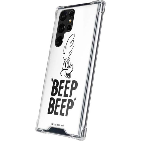 Looney Tunes Road Runner Beep Beep Galaxy S22 Ultra Clear Case
