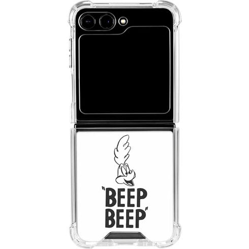 Looney Tunes Road Runner Beep Beep Galaxy Z Flip5 5G Clear Case