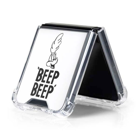Looney Tunes Road Runner Beep Beep Galaxy Z Flip5 5G Clear Case