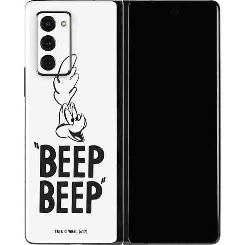 Looney Tunes Road Runner Beep Beep Galaxy Z Fold2 5G Skin