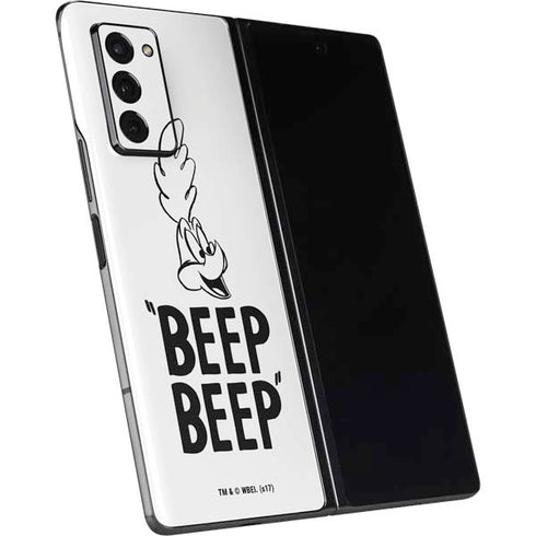 Looney Tunes Road Runner Beep Beep Galaxy Z Fold2 5G Skin