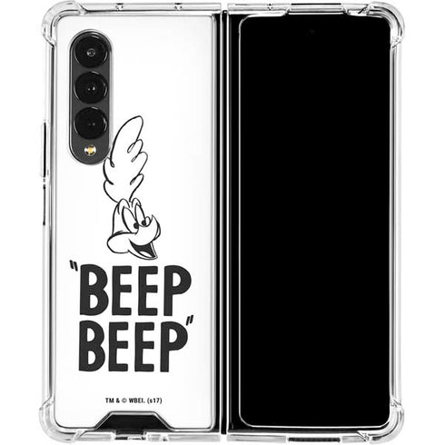 Looney Tunes Road Runner Beep Beep Galaxy Z Fold4 5G Clear Case